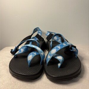 Chaco Kids Blue and Black Sandals